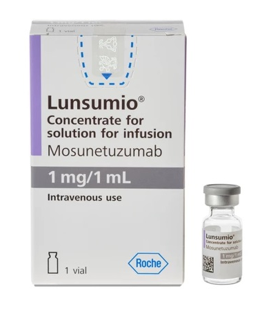 莫妥珠单抗（Mosunetuzumab，Lunsumio）